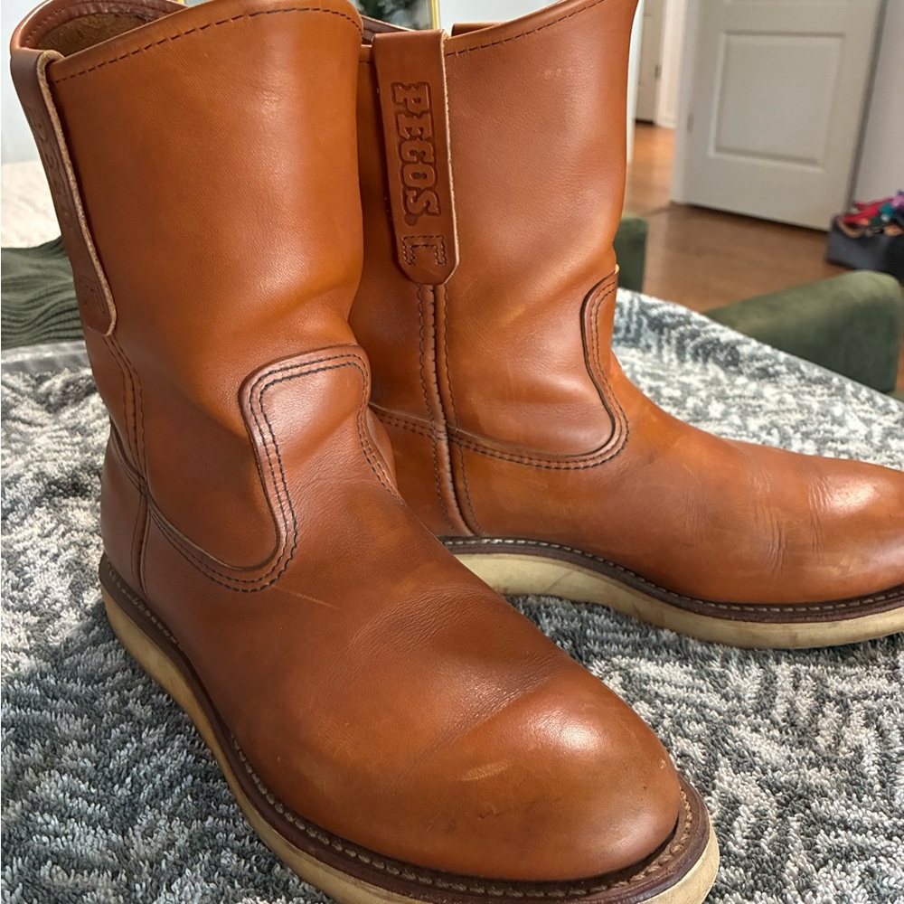 Red Wing Shoes Men's Brown Leather Boots